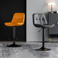 Adjustable Height Metal Leather Counter Stools Swivel Scandinavian Bar Stools Clearhalo 'Bar Furniture' 'Bar Stools' 'bar_stools' 'furn' 'furn_bar_stools' 'furniture_bar_stools' 'Kitchen & Dining Furniture' 'kitchen&dining_furn' 'kitchen' 'kitchen_furn' Furniture' 4392685
