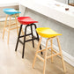 Wood Plastic Counter Stools Backless Scandinavian Bar Stools with Bucket Seat Clearhalo 'Bar Furniture' 'Bar Stools' 'bar_stools' 'furn' 'furn_bar_stools' 'furniture_bar_stools' 'Kitchen & Dining Furniture' 'kitchen&dining_furn' 'kitchen' 'kitchen_furn' Furniture' 4392813