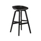 Wood Plastic Counter Stools Backless Scandinavian Bar Stools with Bucket Seat Clearhalo 'Bar Furniture' 'Bar Stools' 'bar_stools' 'furn' 'furn_bar_stools' 'furniture_bar_stools' 'Kitchen & Dining Furniture' 'kitchen&dining_furn' 'kitchen' 'kitchen_furn' Furniture' 4392822