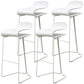 Scandinavian Style Bar-stool with PP Seat Counter Stools for Kitchen White 4 Piece Set Bar Stool(30"H) Clearhalo 'Bar Furniture' 'Bar Stools' 'bar_stools' 'furn' 'furn_bar_stools' 'furniture_bar_stools' 'Kitchen & Dining Furniture' 'kitchen&dining_furn' 'kitchen' 'kitchen_furn' Furniture' 4392970