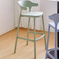 Scandinavian Style PP Bar-stool Square Seat Counter Stool for Kitchen Bar Clearhalo 'Bar Furniture' 'Bar Stools' 'bar_stools' 'furn' 'furn_bar_stools' 'furniture_bar_stools' 'Kitchen & Dining Furniture' 'kitchen&dining_furn' 'kitchen' 'kitchen_furn' Furniture' 4393010