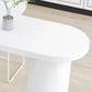 Industrial Style Iron Bar Table Wood Specialty Top 41.3"H Bistro Table for Living Room Clearhalo 'Bar Furniture' 'Bar Tables' 'bar_tables' 'furn' 'furn_bar_tables' 'Furniture' 'furniture_bar_tables' 'Kitchen & Dining Furniture' 4393333