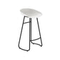 Simple Iron Low Back Barstool Nordic Indoor Tall Stool with Bucket Seat Clearhalo 'Bar Furniture' 'Bar Stools' 'bar_stools' 'furn' 'furn_bar_stools' 'furniture_bar_stools' 'Kitchen & Dining Furniture' 'kitchen&dining_furn' 'kitchen' 'kitchen_furn' Furniture' 4393380