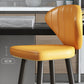 Scandinavian Swivel Leather Counter Stools Black Low Back Bar Stools with Footrest Clearhalo 'Bar Furniture' 'Bar Stools' 'bar_stools' 'furn' 'furn_bar_stools' 'furniture_bar_stools' 'Kitchen & Dining Furniture' 'kitchen&dining_furn' 'kitchen' 'kitchen_furn' Furniture' 4395657