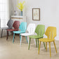 Contemporary Open Back Dining Side Chair Plastic Dining Armless Chairs for Home Use Clearhalo ' kitchen&dining_furn' 'Dining Chairs' 'Dining Tables & Seating' 'dining_chair' 'furn' 'furn_dining_chair' 'Furniture' 'furniture_dining_chair' 'Kitchen & Dining Furniture' 'kitchen' 4399598