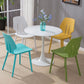Contemporary Open Back Dining Side Chair Plastic Dining Armless Chairs for Home Use Clearhalo ' kitchen&dining_furn' 'Dining Chairs' 'Dining Tables & Seating' 'dining_chair' 'furn' 'furn_dining_chair' 'Furniture' 'furniture_dining_chair' 'Kitchen & Dining Furniture' 'kitchen' 4399614