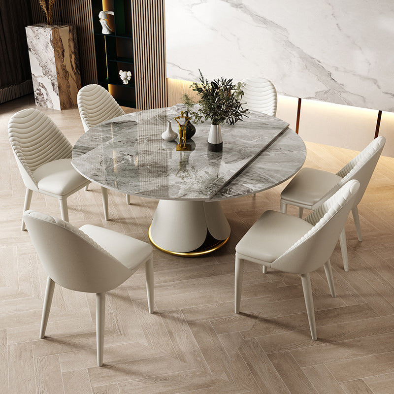 Modern Contemporary Dining Room Side Chairs Metal Parsons Chair Clearhalo ' kitchen&dining_furn' 'Dining Chairs' 'Dining Tables & Seating' 'dining_chair' 'furn' 'furn_dining_chair' 'Furniture' 'furniture_dining_chair' 'Kitchen & Dining Furniture' 'kitchen' 4399699