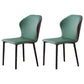 Contemporary Side Chair Metal Wingback Indoor-Outdoor Chairs Green 2 Piece Set Clearhalo ' kitchen&dining_furn' 'Dining Chairs' 'Dining Tables & Seating' 'dining_chair' 'furn' 'furn_dining_chair' 'Furniture' 'furniture_dining_chair' 'Kitchen & Dining Furniture' 'kitchen' 4399749