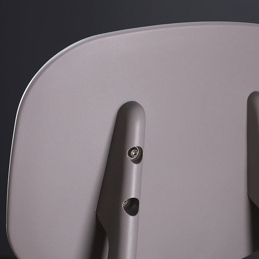 Modern Indoor-Outdoor Dining Chair Open Back Plastic Side Chair Clearhalo ' kitchen&dining_furn' 'Dining Chairs' 'Dining Tables & Seating' 'dining_chair' 'Furniture' 'furniture_dining_chair' 'Kitchen & Dining Furniture' 'kitchen' 4399798