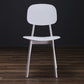 Modern Indoor-Outdoor Dining Chair Open Back Plastic Side Chair Clearhalo ' kitchen&dining_furn' 'Dining Chairs' 'Dining Tables & Seating' 'dining_chair' 'Furniture' 'furniture_dining_chair' 'Kitchen & Dining Furniture' 'kitchen' 4399807