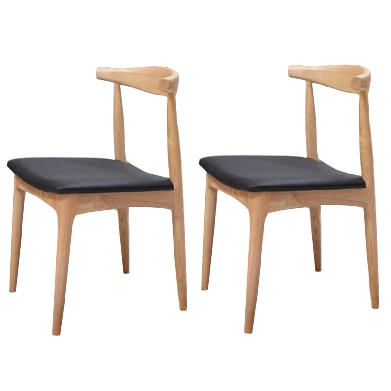 1/2/3/5 Pcs Wood Modern Dining Table Set with Round Table and Wooden Chairs Dining Set 2 Wood Chairs Clearhalo 'Dining Room Sets' 'Dining Tables & Seating' 'dining_room_set' 'furn' 'furn_dining_room_set' 'Furniture' 'furniture_dining_room_set' 'Kitchen & Dining Furniture' 'kitchen&dining_furn' 'kitchen' 4400016