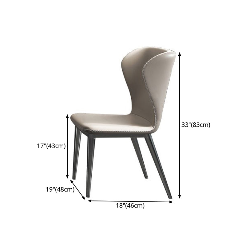 1/4/5/7 Pieces Dining Set Modern Sintered Stone Dining Table and Leather Chairs Dining Set Clearhalo 'Dining Room Sets' 'Dining Tables & Seating' 'dining_room_set' 'furn' 'furn_dining_room_set' 'Furniture' 'furniture_dining_room_set' 'Kitchen & Dining Furniture' 'kitchen&dining_furn' 'kitchen' 4400067