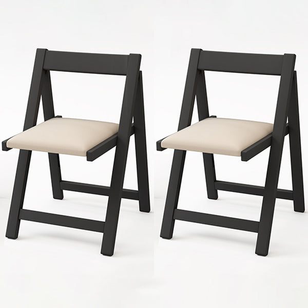 1/2/3/5/7 Pcs Wood Modern Dining Room Set with Foldable Table Dinette Set 2 Black-White Chairs Clearhalo 'Dining Room Sets' 'Dining Tables & Seating' 'dining_room_set' 'furn' 'furn_dining_room_set' 'Furniture' 'furniture_dining_room_set' 'Kitchen & Dining Furniture' 'kitchen&dining_furn' 'kitchen' 4400105