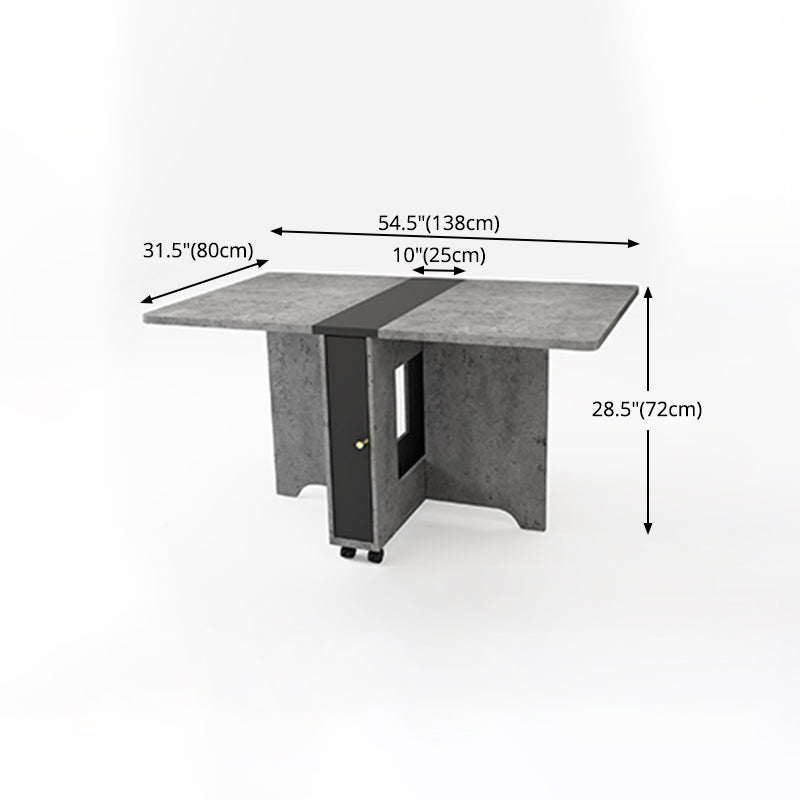 1/2/3/5/7 Pcs Wood Modern Dining Room Set with Foldable Table Dinette Set Clearhalo 'Dining Room Sets' 'Dining Tables & Seating' 'dining_room_set' 'furn' 'furn_dining_room_set' 'Furniture' 'furniture_dining_room_set' 'Kitchen & Dining Furniture' 'kitchen&dining_furn' 'kitchen' 4400119