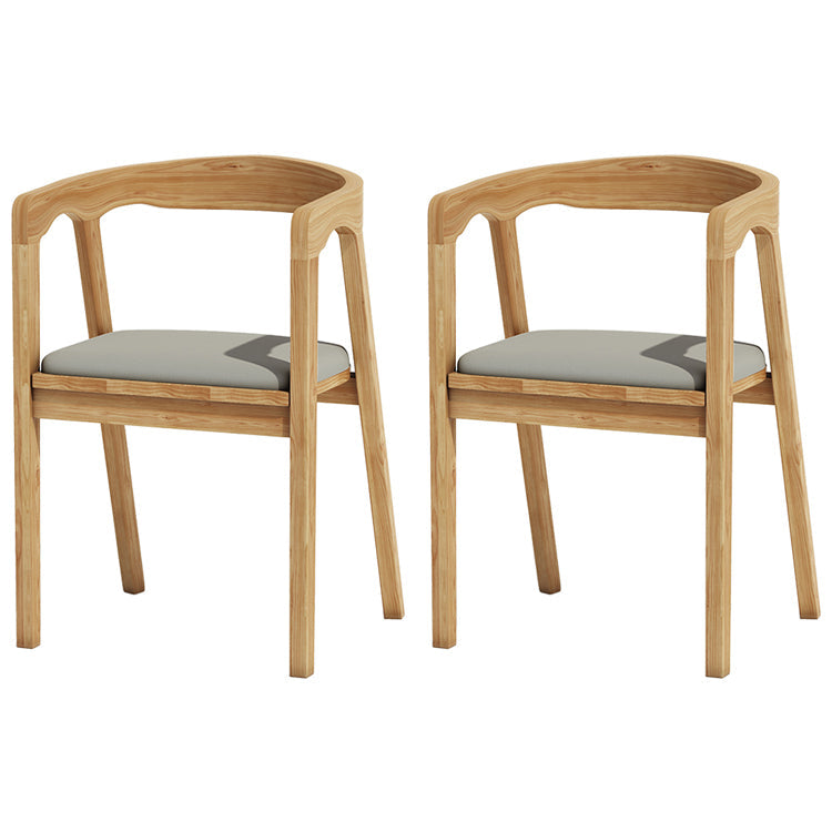 Modern 1/2/4/5/6/7 Pieces Dining Set Rectangle Dining Table Set with Wood Chairs 2 Grey Chairs Clearhalo 'Dining Room Sets' 'Dining Tables & Seating' 'dining_room_set' 'furn' 'furn_dining_room_set' 'Furniture' 'furniture_dining_room_set' 'Kitchen & Dining Furniture' 'kitchen&dining_furn' 'kitchen' 4400146