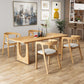 Modern 1/2/4/5/6/7 Pieces Dining Set Rectangle Dining Table Set with Wood Chairs Clearhalo 'Dining Room Sets' 'Dining Tables & Seating' 'dining_room_set' 'furn' 'furn_dining_room_set' 'Furniture' 'furniture_dining_room_set' 'Kitchen & Dining Furniture' 'kitchen&dining_furn' 'kitchen' 4400159