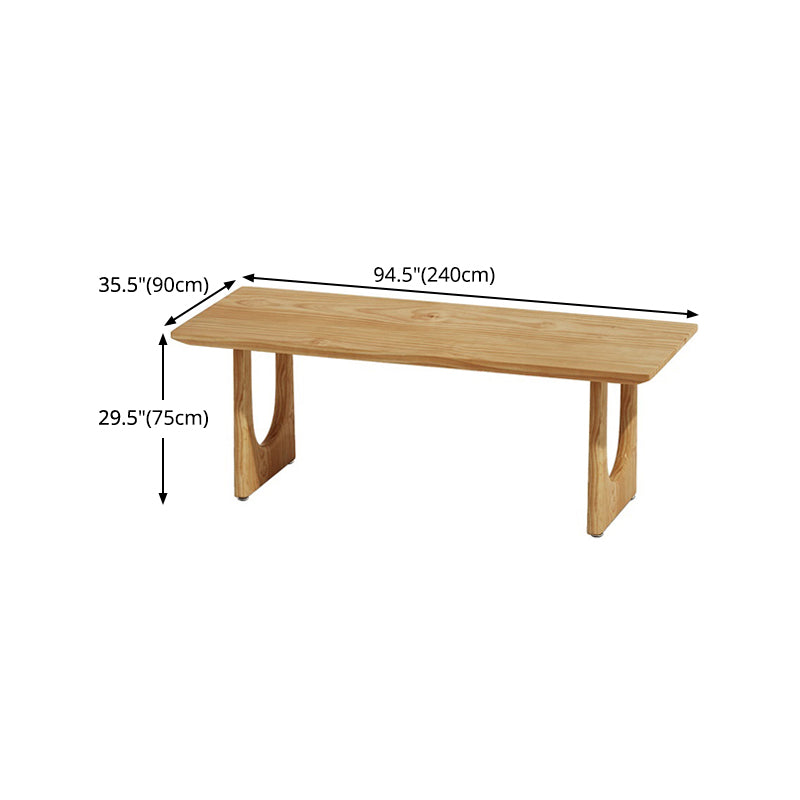 Modern 1/2/4/5/6/7 Pieces Dining Set Rectangle Dining Table Set with Wood Chairs Clearhalo 'Dining Room Sets' 'Dining Tables & Seating' 'dining_room_set' 'furn' 'furn_dining_room_set' 'Furniture' 'furniture_dining_room_set' 'Kitchen & Dining Furniture' 'kitchen&dining_furn' 'kitchen' 4400171