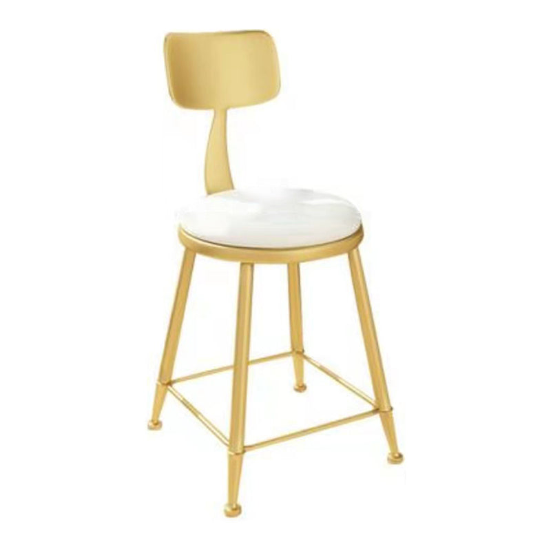 1/3/4/5 Pcs Metal Modern Dining Room Set with Marble Table and Metal Base Dinette Set 1 White Chair Clearhalo 'Dining Room Sets' 'Dining Tables & Seating' 'dining_room_set' 'furn' 'furn_dining_room_set' 'Furniture' 'furniture_dining_room_set' 'Kitchen & Dining Furniture' 'kitchen&dining_furn' 'kitchen' 4400173