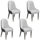 Nordic 1/4/5/7 Pieces Dining Set with Round Table and Leather Chairs Dinette Set 4 White Chairs Clearhalo 'Dining Room Sets' 'Dining Tables & Seating' 'dining_room_set' 'furn' 'furn_dining_room_set' 'Furniture' 'furniture_dining_room_set' 'Kitchen & Dining Furniture' 'kitchen&dining_furn' 'kitchen' 4400210