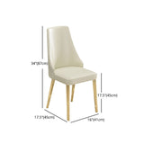 Nordic 1/4/5/7 Pieces Dining Set with Round Table and Leather Chairs Dinette Set Clearhalo 'Dining Room Sets' 'Dining Tables & Seating' 'dining_room_set' 'furn' 'furn_dining_room_set' 'Furniture' 'furniture_dining_room_set' 'Kitchen & Dining Furniture' 'kitchen&dining_furn' 'kitchen' 4400218