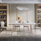 Extendable 1/4/5/7 Pieces Dining Set Sintered Stone Dining Table Set with Chairs 5 Pieces: Table, 4 Chairs Clearhalo 'Dining Room Sets' 'Dining Tables & Seating' 'dining_room_set' 'furn' 'furn_dining_room_set' 'Furniture' 'furniture_dining_room_set' 'Kitchen & Dining Furniture' 'kitchen&dining_furn' 'kitchen' 4400227