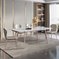 Extendable 1/4/5/7 Pieces Dining Set Sintered Stone Dining Table Set with Chairs Clearhalo 'Dining Room Sets' 'Dining Tables & Seating' 'dining_room_set' 'furn' 'furn_dining_room_set' 'Furniture' 'furniture_dining_room_set' 'Kitchen & Dining Furniture' 'kitchen&dining_furn' 'kitchen' 4400233
