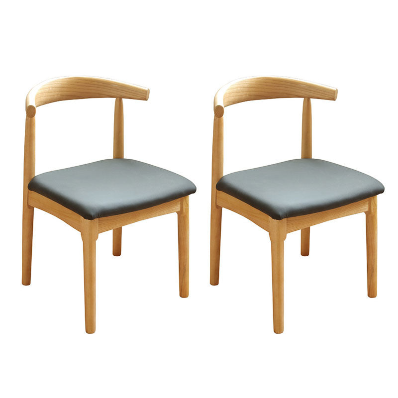 1/2/3/4/5/7 Pcs Modern Dining Set with Rectangle Table and Wooden Chairs Dinette Set 2 Wood Chairs Clearhalo 'Dining Room Sets' 'Dining Tables & Seating' 'dining_room_set' 'furn' 'furn_dining_room_set' 'Furniture' 'furniture_dining_room_set' 'Kitchen & Dining Furniture' 'kitchen&dining_furn' 'kitchen' 4400257