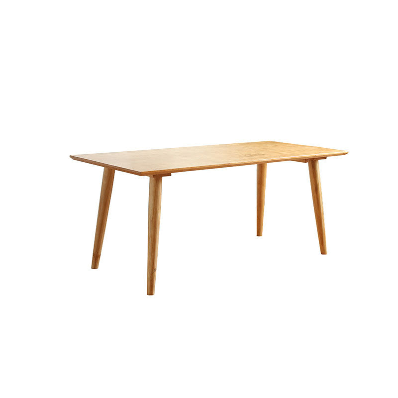 1/2/3/4/5/7 Pcs Modern Dining Set with Rectangle Table and Wooden Chairs Dinette Set Clearhalo 'Dining Room Sets' 'Dining Tables & Seating' 'dining_room_set' 'furn' 'furn_dining_room_set' 'Furniture' 'furniture_dining_room_set' 'Kitchen & Dining Furniture' 'kitchen&dining_furn' 'kitchen' 4400259