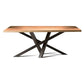 Rectangle Industrial Style Dining Table Solid Wood Fixed Table for Restaurant Black Without Chairs Clearhalo ' dining_table' 'Dining Tables & Seating' 'Dining Tables' 'furn' 'furn_dining_table' 'Furniture' 'furniture_dining_table' 'Kitchen & Dining Furniture' 'kitchen&dining_furn' 'kitchen' 'kitchen_dining_table' 4400279