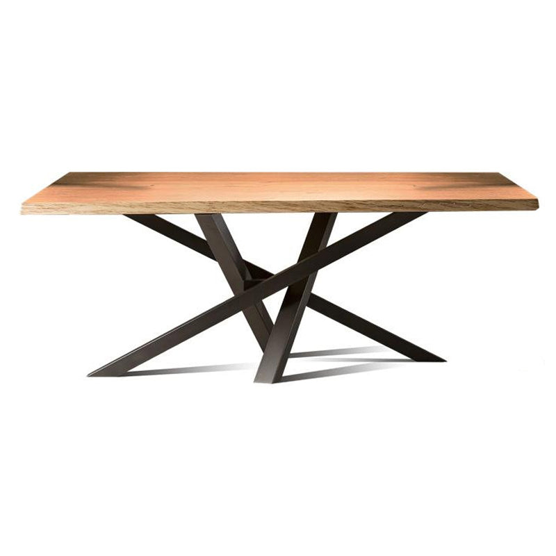 Rectangle Industrial Style Dining Table Solid Wood Fixed Table for Restaurant Black Without Chairs Clearhalo ' dining_table' 'Dining Tables & Seating' 'Dining Tables' 'furn' 'furn_dining_table' 'Furniture' 'furniture_dining_table' 'Kitchen & Dining Furniture' 'kitchen&dining_furn' 'kitchen' 'kitchen_dining_table' 4400279