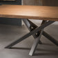 Rectangle Industrial Style Dining Table Solid Wood Fixed Table for Restaurant Clearhalo ' dining_table' 'Dining Tables & Seating' 'Dining Tables' 'furn' 'furn_dining_table' 'Furniture' 'furniture_dining_table' 'Kitchen & Dining Furniture' 'kitchen&dining_furn' 'kitchen' 'kitchen_dining_table' 4400283
