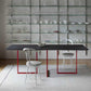 Solid Wood Top Dining Table Industrial Fixed Table for Dining Room 63"L x 27.6"W x 29.5"H Red Clearhalo ' dining_table' 'Dining Tables & Seating' 'Dining Tables' 'Furniture' 'furniture_dining_table' 'Kitchen & Dining Furniture' 'kitchen&dining_furn' 'kitchen' 'kitchen_dining_table' 4400312