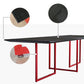 Solid Wood Top Dining Table Industrial Fixed Table for Dining Room Clearhalo ' dining_table' 'Dining Tables & Seating' 'Dining Tables' 'Furniture' 'furniture_dining_table' 'Kitchen & Dining Furniture' 'kitchen&dining_furn' 'kitchen' 'kitchen_dining_table' 4400317
