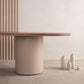 Oval Modern Dining Table Solid Wood Fixed Table with Double Pedestal Base Clearhalo ' dining_table' 'Dining Tables & Seating' 'Dining Tables' 'furn' 'furn_dining_table' 'Furniture' 'furniture_dining_table' 'Kitchen & Dining Furniture' 'kitchen&dining_furn' 'kitchen' 'kitchen_dining_table' 4400410