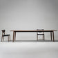 Modern Rectangle Dining Table Solid Wood Fixed Table with 4 Legs 78.7"L x 35.4"W x 29.5"H Without Chairs Clearhalo ' dining_table' 'Dining Tables & Seating' 'Dining Tables' 'furn' 'furn_dining_table' 'Furniture' 'furniture_dining_table' 'Kitchen & Dining Furniture' 'kitchen&dining_furn' 'kitchen' 'kitchen_dining_table' 4400423
