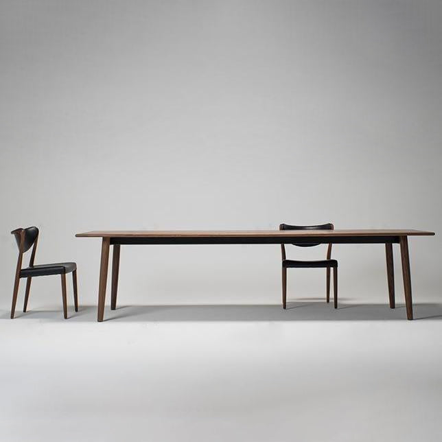 Modern Rectangle Dining Table Solid Wood Fixed Table with 4 Legs 78.7"L x 35.4"W x 29.5"H Without Chairs Clearhalo ' dining_table' 'Dining Tables & Seating' 'Dining Tables' 'furn' 'furn_dining_table' 'Furniture' 'furniture_dining_table' 'Kitchen & Dining Furniture' 'kitchen&dining_furn' 'kitchen' 'kitchen_dining_table' 4400423