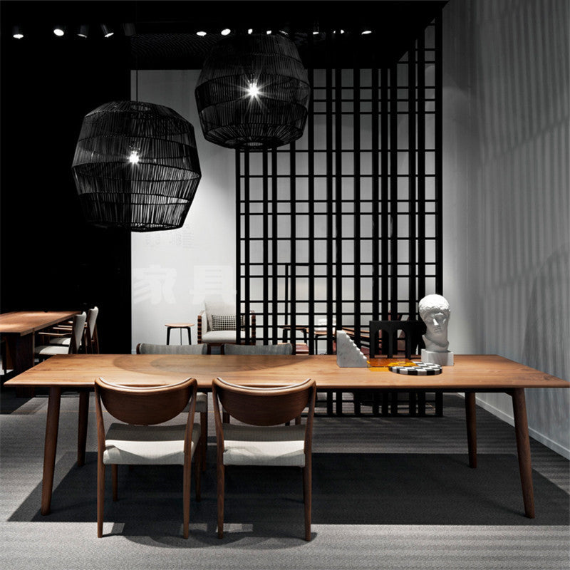 Modern Rectangle Dining Table Solid Wood Fixed Table with 4 Legs 70.9"L x 31.5"W x 29.5"H Without Chairs Clearhalo ' dining_table' 'Dining Tables & Seating' 'Dining Tables' 'furn' 'furn_dining_table' 'Furniture' 'furniture_dining_table' 'Kitchen & Dining Furniture' 'kitchen&dining_furn' 'kitchen' 'kitchen_dining_table' 4400426