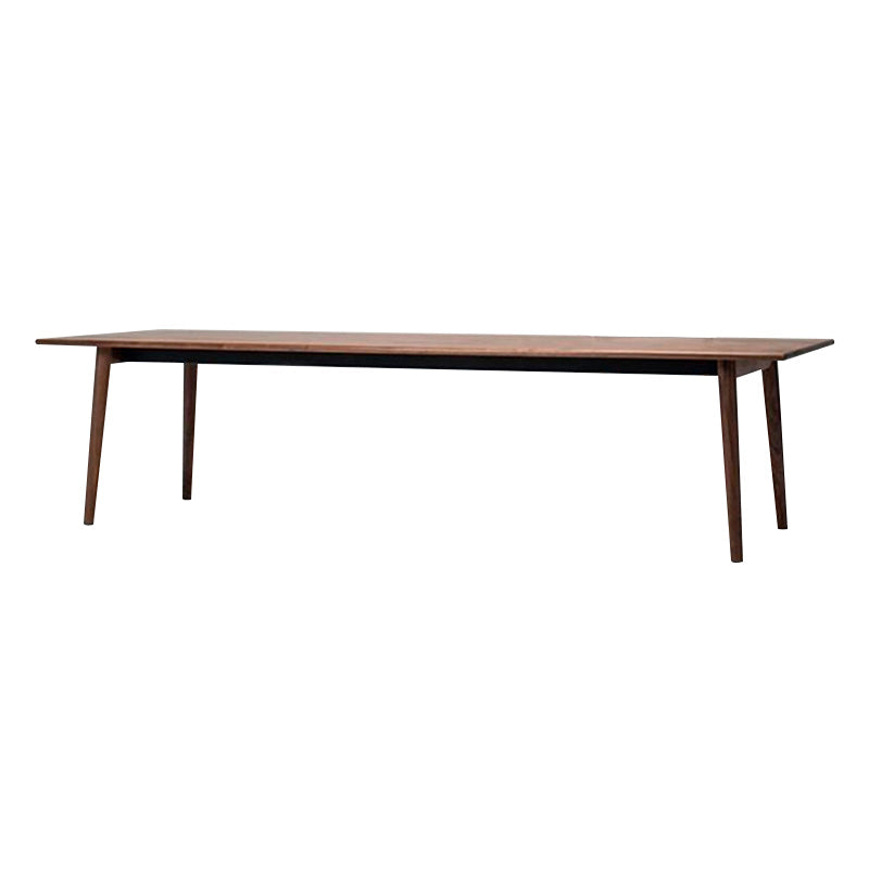 Modern Rectangle Dining Table Solid Wood Fixed Table with 4 Legs Without Chairs Clearhalo ' dining_table' 'Dining Tables & Seating' 'Dining Tables' 'furn' 'furn_dining_table' 'Furniture' 'furniture_dining_table' 'Kitchen & Dining Furniture' 'kitchen&dining_furn' 'kitchen' 'kitchen_dining_table' 4400427