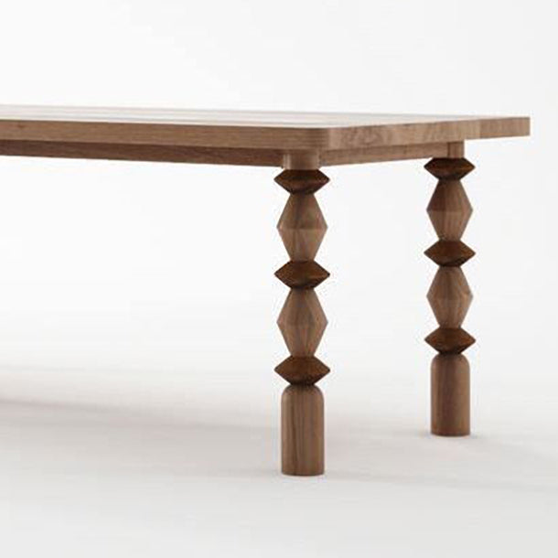 Rectangle Casual Dining Table Solid Wood Fixed Table for Restaurant Clearhalo ' dining_table' 'Dining Tables & Seating' 'Dining Tables' 'furn' 'furn_dining_table' 'Furniture' 'furniture_dining_table' 'Kitchen & Dining Furniture' 'kitchen&dining_furn' 'kitchen' 'kitchen_dining_table' 4400462