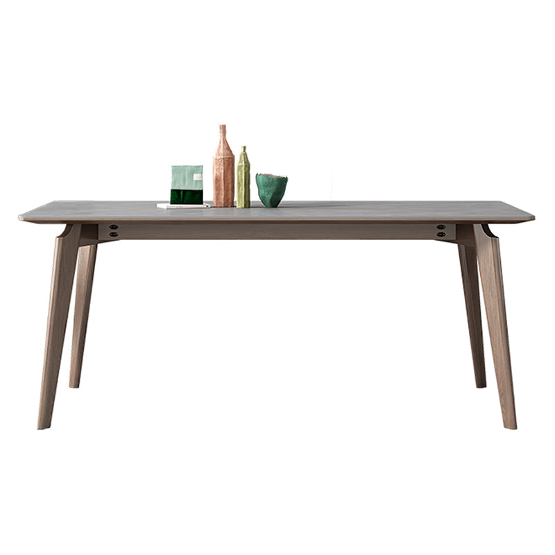 Medieval Modern Sintered Stone Table Rectangle Dining Table for Restaurant Clearhalo ' dining_table' 'Dining Tables & Seating' 'Dining Tables' 'furn' 'furn_dining_table' 'Furniture' 'furniture_dining_table' 'Kitchen & Dining Furniture' 'kitchen&dining_furn' 'kitchen' 'kitchen_dining_table' 4400492