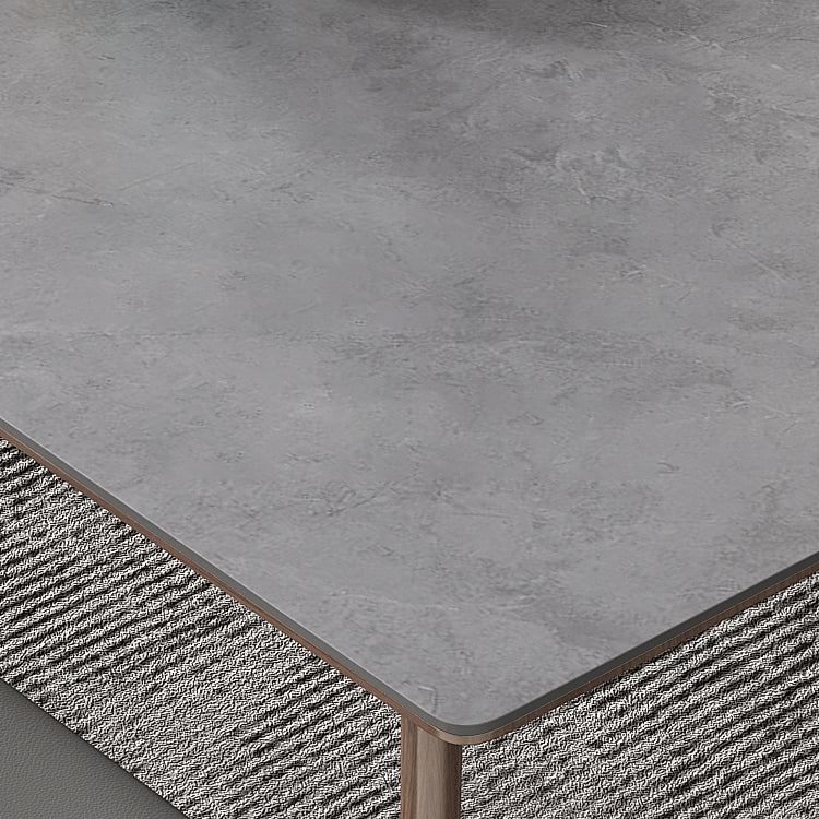 Medieval Modern Sintered Stone Table Rectangle Dining Table for Restaurant Clearhalo ' dining_table' 'Dining Tables & Seating' 'Dining Tables' 'furn' 'furn_dining_table' 'Furniture' 'furniture_dining_table' 'Kitchen & Dining Furniture' 'kitchen&dining_furn' 'kitchen' 'kitchen_dining_table' 4400494