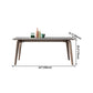 Medieval Modern Sintered Stone Table Rectangle Dining Table for Restaurant Clearhalo ' dining_table' 'Dining Tables & Seating' 'Dining Tables' 'furn' 'furn_dining_table' 'Furniture' 'furniture_dining_table' 'Kitchen & Dining Furniture' 'kitchen&dining_furn' 'kitchen' 'kitchen_dining_table' 4400501