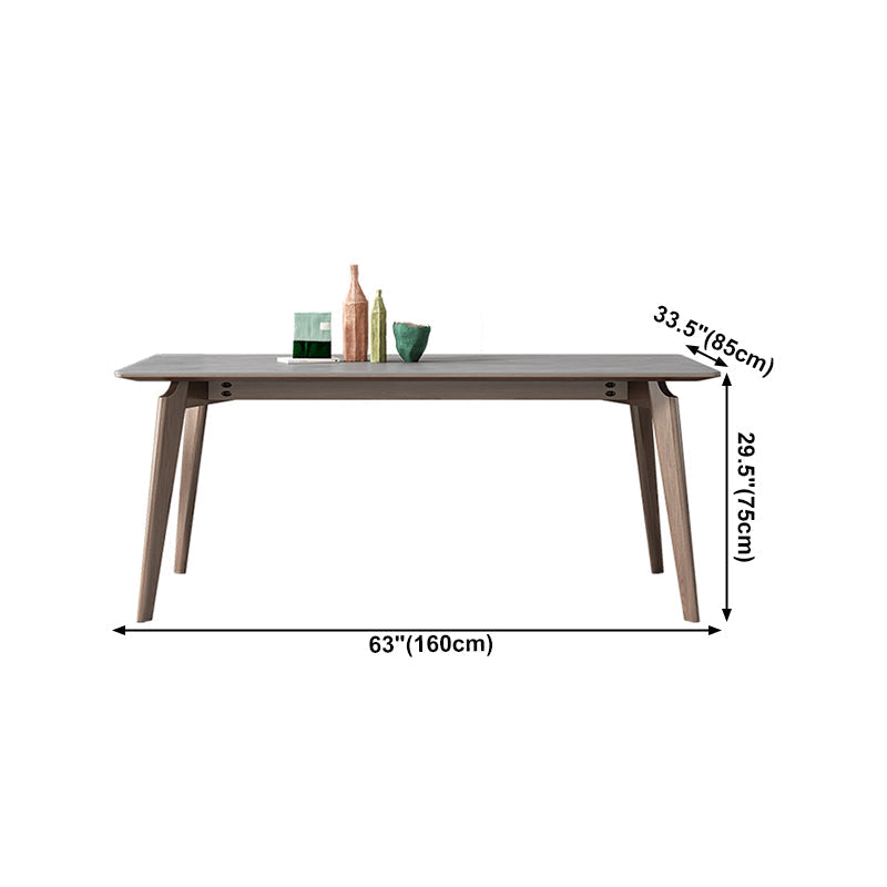 Medieval Modern Sintered Stone Table Rectangle Dining Table for Restaurant Clearhalo ' dining_table' 'Dining Tables & Seating' 'Dining Tables' 'furn' 'furn_dining_table' 'Furniture' 'furniture_dining_table' 'Kitchen & Dining Furniture' 'kitchen&dining_furn' 'kitchen' 'kitchen_dining_table' 4400501