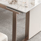 Luxury Sintered Stone Dining Table Extendable Rectangle Table with Double Pedestal Base Clearhalo ' dining_table' 'Dining Tables & Seating' 'Dining Tables' 'furn' 'furn_dining_table' 'Furniture' 'furniture_dining_table' 'Kitchen & Dining Furniture' 'kitchen&dining_furn' 'kitchen' 'kitchen_dining_table' 4400581