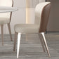 Nordic 1/4/5/6/7/9 Pieces Dining Set Stone Round Table and Leather Chairs Dinette Set Clearhalo 'Dining Room Sets' 'Dining Tables & Seating' 'dining_room_set' 'furn' 'furn_dining_room_set' 'Furniture' 'furniture_dining_room_set' 'Kitchen & Dining Furniture' 'kitchen&dining_furn' 'kitchen' 4400597