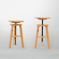 Adjustable Counter Bar Stool Contemporary Armless Wood Bar Stool for Painting Studio Clearhalo 'Bar Furniture' 'Bar Stools' 'bar_stools' 'furn' 'furn_bar_stools' 'furniture_bar_stools' 'Kitchen & Dining Furniture' 'kitchen&dining_furn' 'kitchen' 'kitchen_furn' Furniture' 4400605