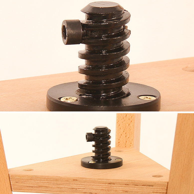 Adjustable Counter Bar Stool Contemporary Armless Wood Bar Stool for Painting Studio Clearhalo 'Bar Furniture' 'Bar Stools' 'bar_stools' 'furn' 'furn_bar_stools' 'furniture_bar_stools' 'Kitchen & Dining Furniture' 'kitchen&dining_furn' 'kitchen' 'kitchen_furn' Furniture' 4400608