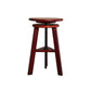 Adjustable Counter Bar Stool Contemporary Armless Wood Bar Stool for Painting Studio Walnut Clearhalo 'Bar Furniture' 'Bar Stools' 'bar_stools' 'furn' 'furn_bar_stools' 'furniture_bar_stools' 'Kitchen & Dining Furniture' 'kitchen&dining_furn' 'kitchen' 'kitchen_furn' Furniture' 4400610