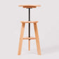 Adjustable Counter Bar Stool Contemporary Armless Wood Bar Stool for Painting Studio Clearhalo 'Bar Furniture' 'Bar Stools' 'bar_stools' 'furn' 'furn_bar_stools' 'furniture_bar_stools' 'Kitchen & Dining Furniture' 'kitchen&dining_furn' 'kitchen' 'kitchen_furn' Furniture' 4400614
