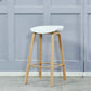 Iron Scandinavian Style Counter Stools Backless Bar Stools with Bucket Seat White 1 Piece Clearhalo 'Bar Furniture' 'Bar Stools' 'bar_stools' 'furn' 'furn_bar_stools' 'furniture_bar_stools' 'Kitchen & Dining Furniture' 'kitchen&dining_furn' 'kitchen' 'kitchen_furn' Furniture' 4400618